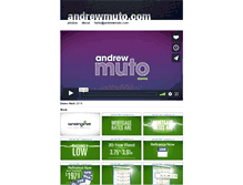 Tablet Screenshot of andrewmuto.com